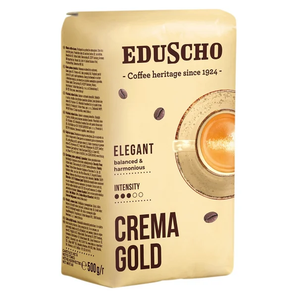 Tchibo Eduscho Elegant Crema Gold Çekirdek Kahve 500 gr - Görsel 4