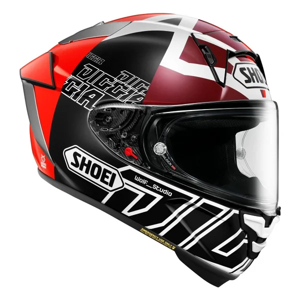 Shoei X-Spirit Pro Diggia 2 Kapalı Motor Kaskı - Görsel 4