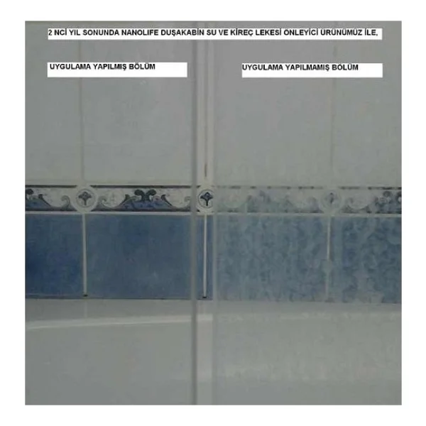 Nanolife Nanoteknolojik Duşakabin Su Kaydırıcı 2 Yıl Etkili 091764 - Görsel 2