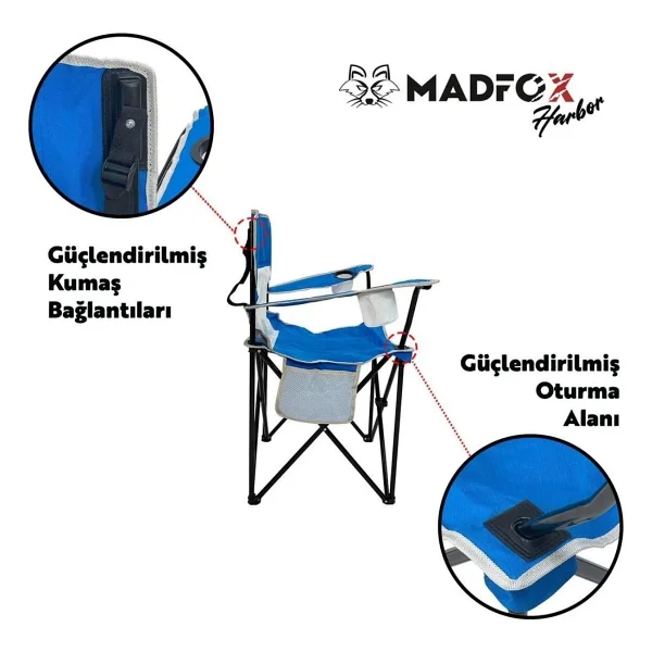 Madfox Harbor Kamp Sandalyesi - Görsel 5