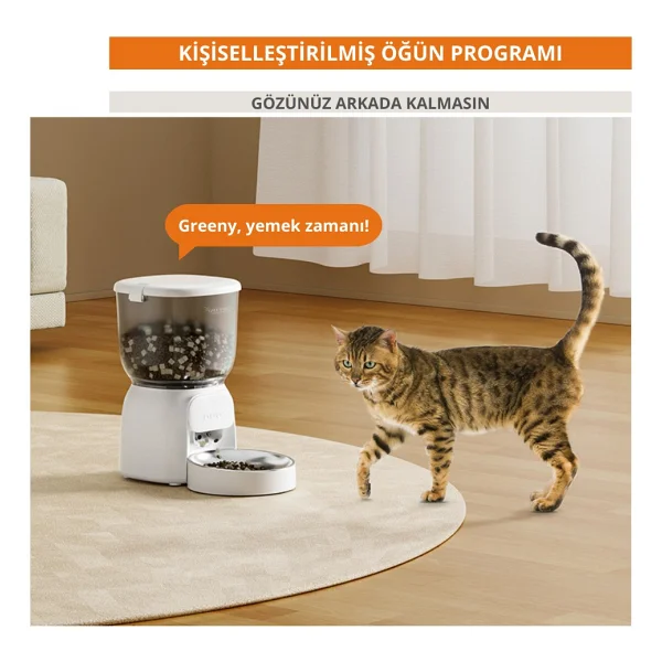 Greenwich 4 lt Kameralı Otomatik Mama Kabı - Görsel 8