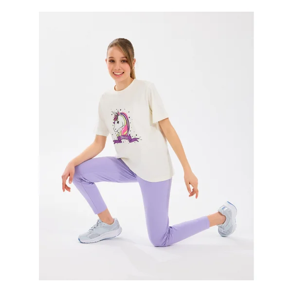 Skechers Graphic SK2510022 Kısa Kollu Bisiklet Yaka Çocuk Tişört - Görsel 3