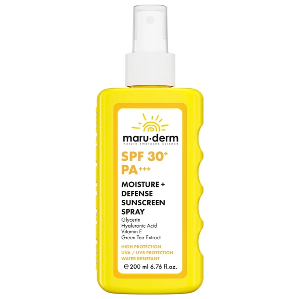 Maru.Derm Nemlendirici ve Koruyucu 200 ml 30 Faktör Sprey Güneş Kremi - Görsel 2