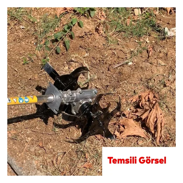 Solax 28 Mm 9 Diş Tırpan Yedek Çapa Aparatı Bıçağı Mtp2 Toprak İşleme Belleme Çapalama Uyumlu - Görsel 4
