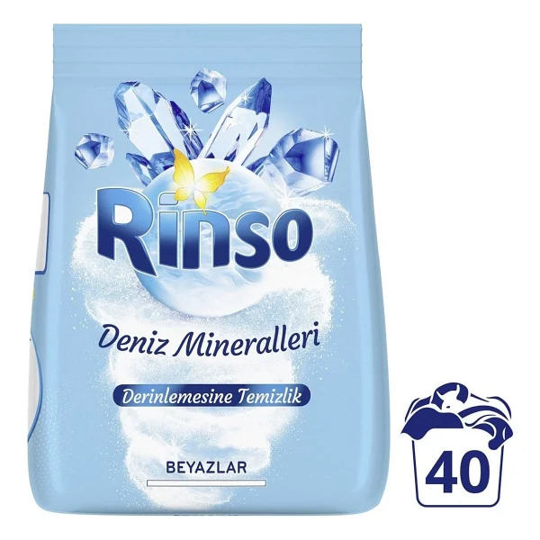 Rinso Deniz Mineralleri 6 kg Toz Deterjan - Görsel 4