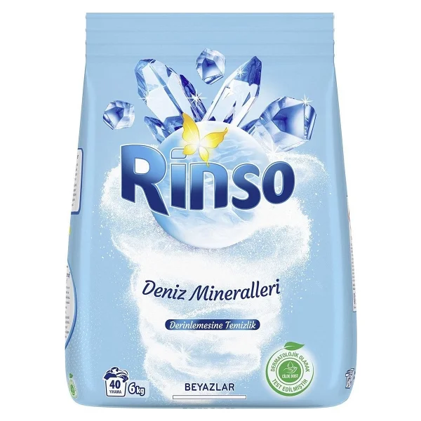 Rinso Deniz Mineralleri 6 kg Toz Deterjan - Görsel 2