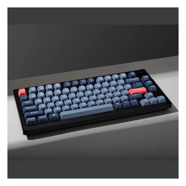 Keychron V1 Max QMK/VIA RGB %75 TKL Gateron Jupiter Red Swtich Kablolu/Kablosuz Mekanik Oyuncu Klavyesi - Görsel 2