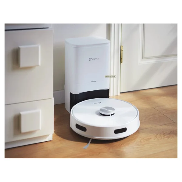 Ezviz RE5 Plus Çöp İstasyonlu Akıllı Robot Süpürge - Görsel 3