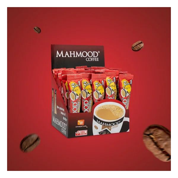 Mahmood Coffee 3'ü 1 Arada 48'li Hazır Kahve - Görsel 7