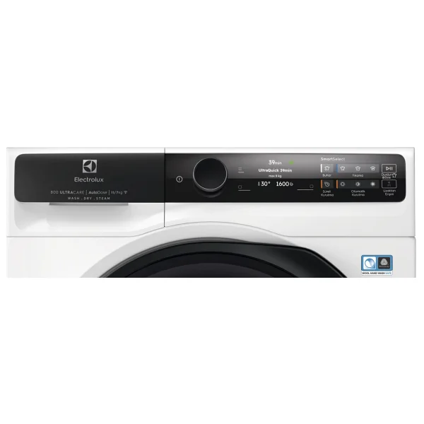 Electrolux EW8W7607AT 1600 Devir 7 kg / 11 kg Kurutmalı Çamaşır Makinesi - Görsel 8