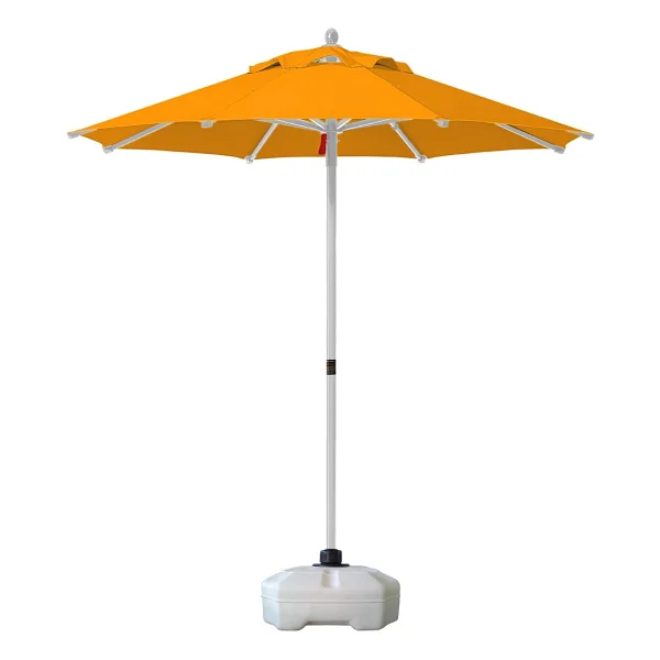 Sunminyum 250/8 Polyester Kumaşlı + 50 Litre Bidonlu Bahçe Şemsiyesi - Sarı - Görsel 4