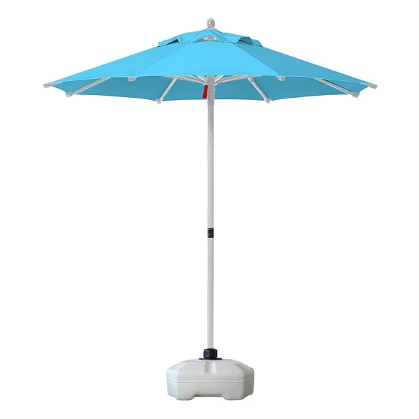 Sunminyum 250/8 Polyester Kumaşlı + 50 Litre Bidonlu Bahçe Şemsiyesi - Sarı - Görsel 7