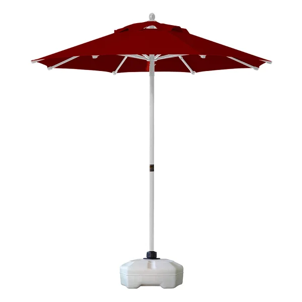 Sunminyum 250/8 Polyester Kumaşlı + 50 Litre Bidonlu Bahçe Şemsiyesi - Sarı - Görsel 8