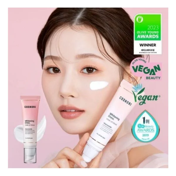 Cosnori Whitening Dress. Tone Up Aydınlatıcı 50 ml Beyazlatıcı Krem - Görsel 10