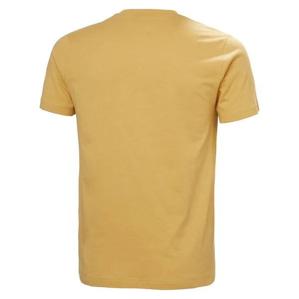 Helly Hansen Core 2.0 HHA.54598-389 Sarı Kısa Kollu Bisiklet Yaka Erkek Tişört - Görsel 2