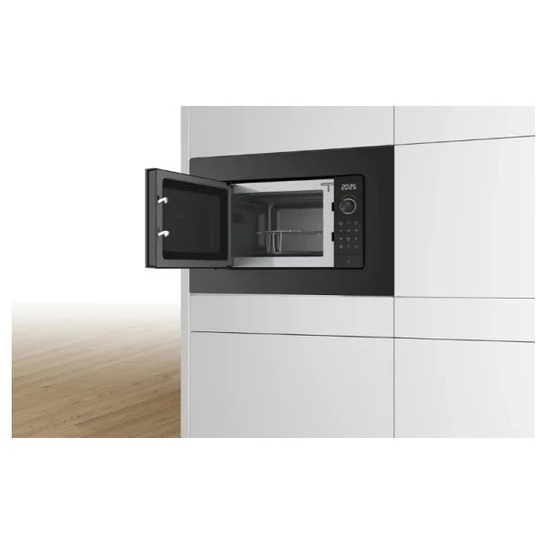 Bosch BEL623MY3 Siyah Ankastre Mikrodalga Fırın - Görsel 6