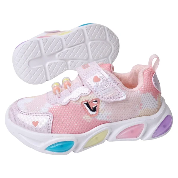 Vicco Gelato 346.B25Y.177-06 Pembe Işıklı Bebek Spor Ayakkabı - Görsel 4