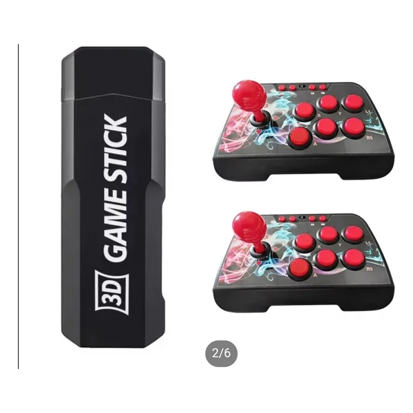 Kablosuz Çift Joystick Retro Player Arcade 9000 Oyun Tv Bağlanan Atari Video Game Hd Oyun Makinası - Görsel 4