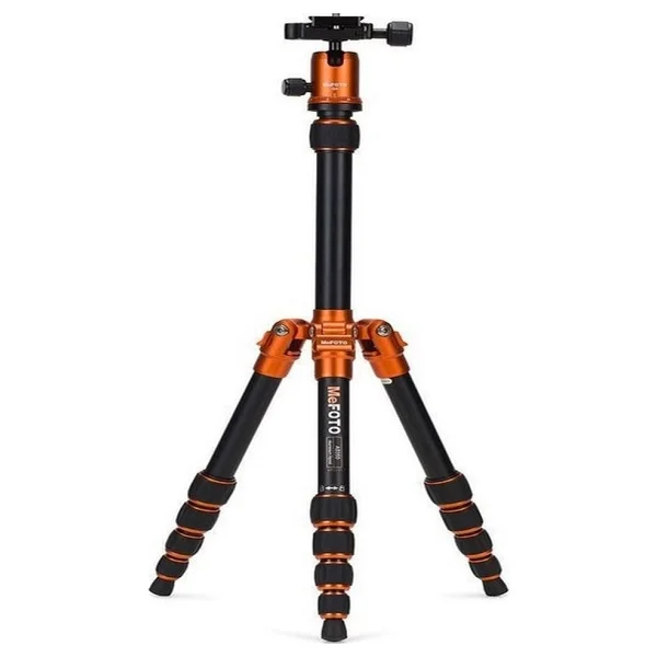 Mefoto A0350Q BackPacker Travel Turuncu Tripod Kit - Görsel 9