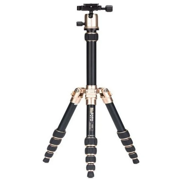 Mefoto A0350Q BackPacker Travel Altın Tripod Kit - Görsel 9
