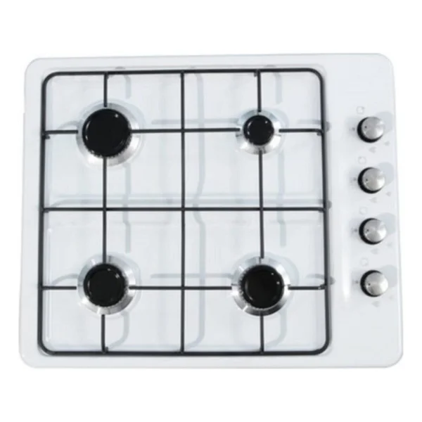 ERATO 4 Lü Set Üstü Doğalgaz Beyaz Ocak - Görsel 5