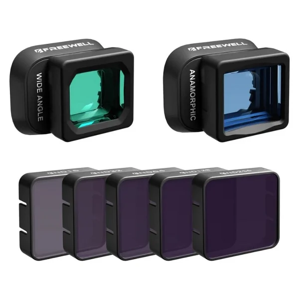 Freewell DJI Mini 4 Pro Wide Angle Anamorphic Lens FW-MN4-ANMWAND Filtre Seti - Görsel 9