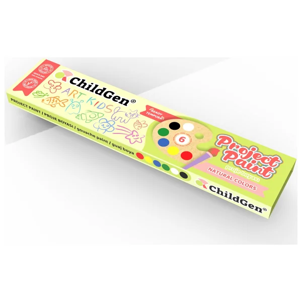 ChildGen Doğal Proje Boyası 6X25 ML - Görsel 7