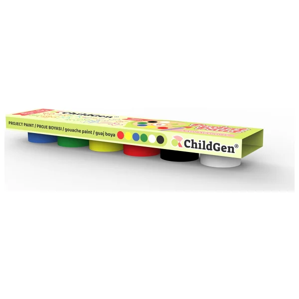 ChildGen Doğal Proje Boyası 6X25 ML - Görsel 8
