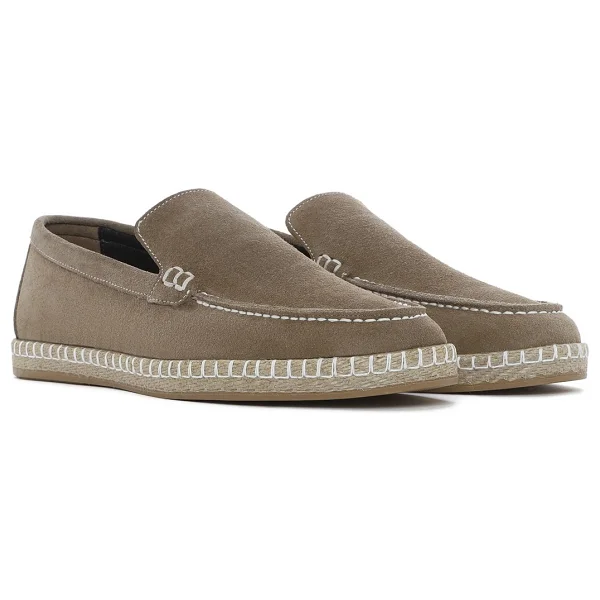 Derimod Erkek Bej Süet Deri Espadril 25SFD660210 - 40 - Görsel 3