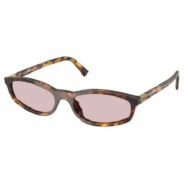 Miu Miu Regard A06S 14L4I0 Honey Havana-Pink Kadın Güneş Gözlüğü - Görsel 2