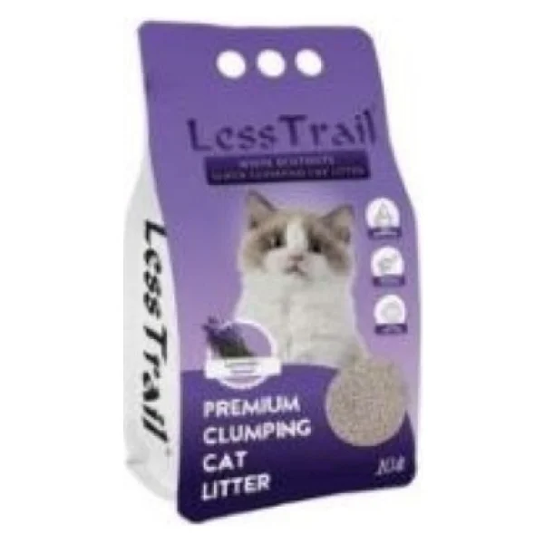 Less Trail Lavanta Kokulu 10 lt Bentonit Kedi Kumu - Görsel 2