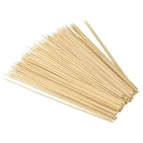 Ahşap Çöp Şiş Çubuğu 25 Cm - 50 Adet - Görsel 2