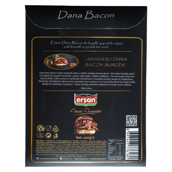 Erşan Dana Bacon 100 g - Görsel 3