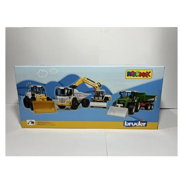 Bruder Sarı-Beyaz Damperli Kamyon BR03420 - Görsel 8