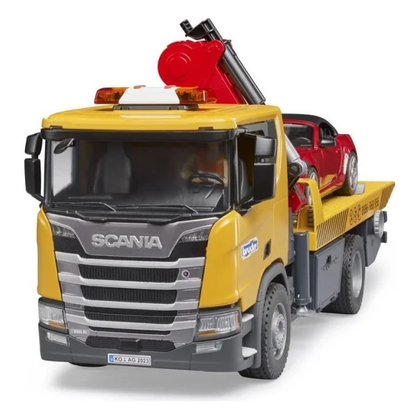 Bruder BR03552 Scania 560R Çekici ve Roadster Araba - Görsel 8