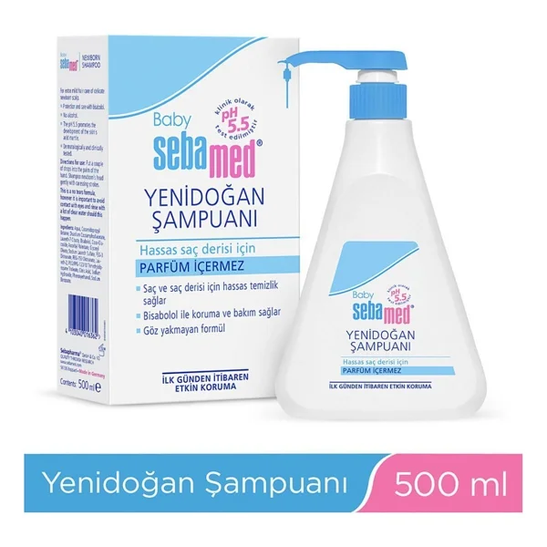 Sebamed Yenidoğan Şampuanı 500 ml - Görsel 3