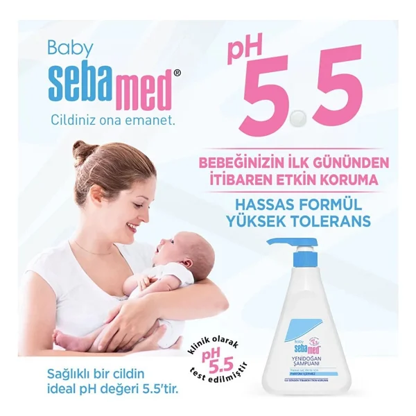 Sebamed Yenidoğan Şampuanı 500 ml - Görsel 7