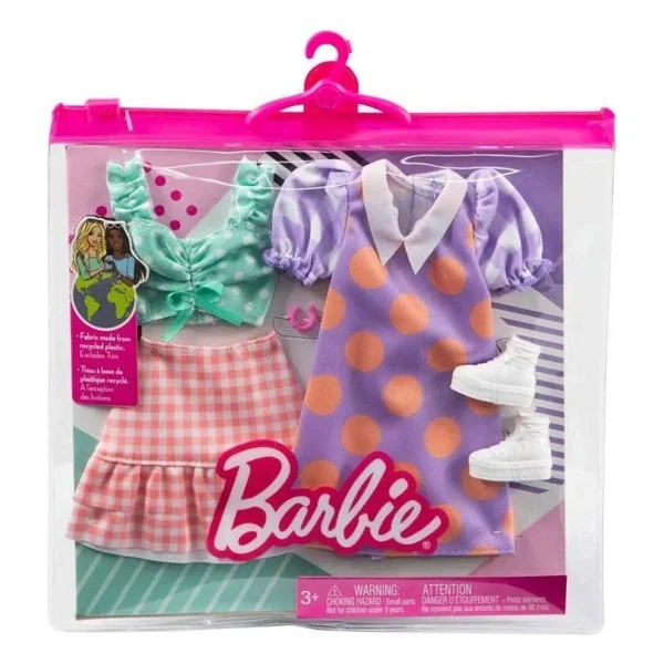 Barbie Gwf04 'nin Kıyafet Koleksiyonu 2'li Paketler / 3 Yaş - Görsel 2