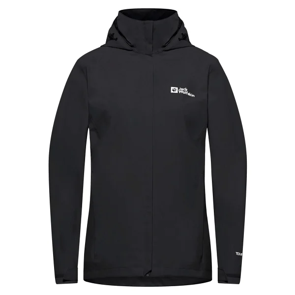 Jack Wolfskin Trailtime 2L A63902 Kapüşonlu Kadın Yağmurluk - Görsel 2