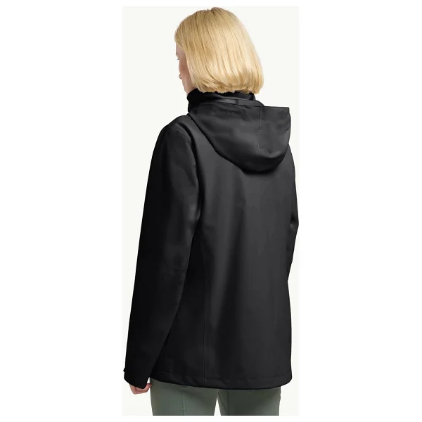 Jack Wolfskin Trailtime 2L A63902 Kapüşonlu Kadın Yağmurluk - Görsel 4
