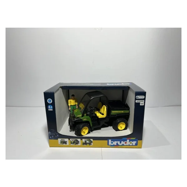Bruder BR02490 John Deere Gator 855D & Bworld Adam - Görsel 10