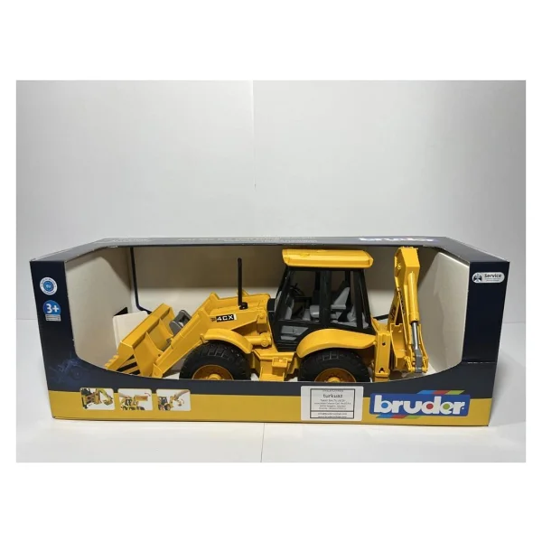 Bruder BR02428 Jcb 4Cx Kepçeli Ekskavatör - Görsel 6