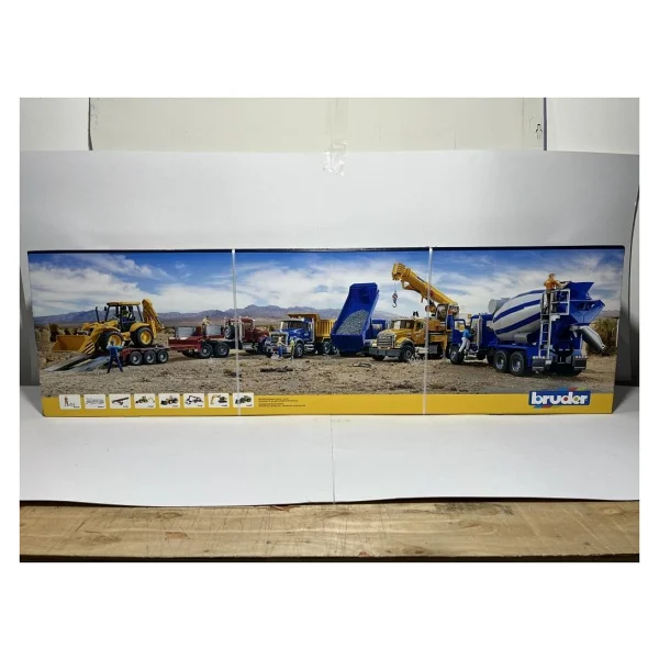 Bruder Mack Granite Jcb Tasıyan Tır BR02813 - Görsel 5