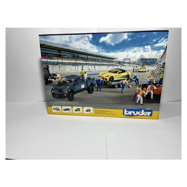 Bruder Ram 2500 Pickup ve Roadster Yarış Arabası BR02504 - Görsel 7