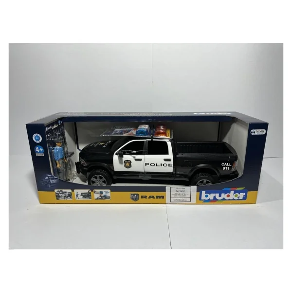 Bruder Ram 2500 Polis Aracı ve Memur BR02505 - Görsel 7