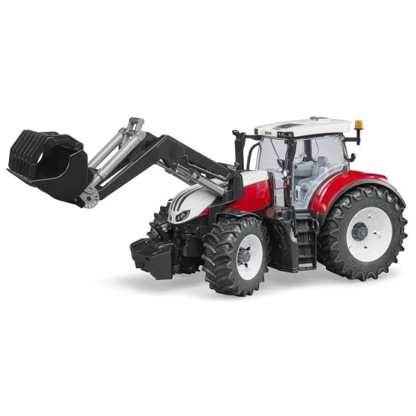 Bruder Steyr 6300 Terrus Kepçeli Traktör - Görsel 7