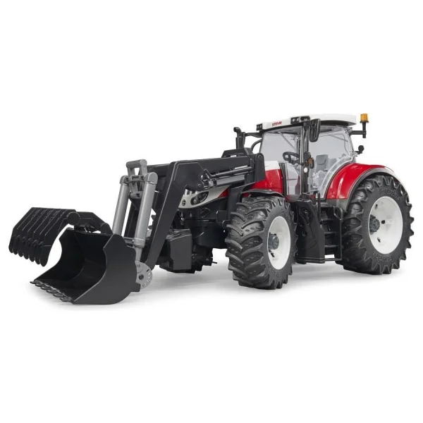 Bruder Steyr 6300 Terrus Kepçeli Traktör - Görsel 4