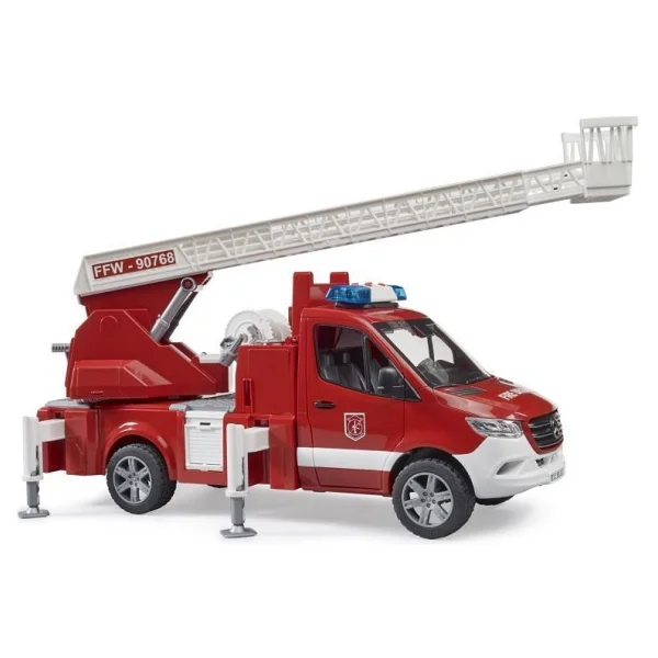 Bruder Mercedes Benz Sprinter Merdivenli İtfaiye İş Makinesi BR02673 - Görsel 2