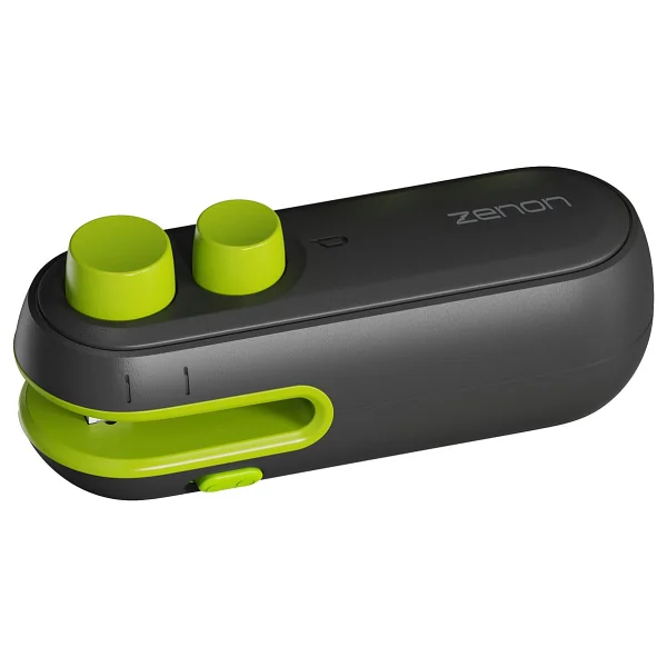 Zenon Şarj Edilebilir Paket/Poşet Kapatıcı ZBS-01 Siyah ABS Plastik Yapı ile 400 mAh Kapasite - Görsel 6