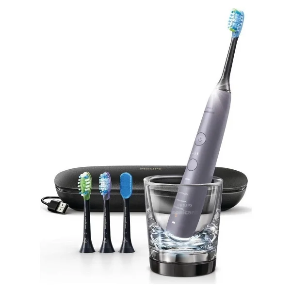 Philips Sonicare 9500 DiamondClean Smart HX9924/41 Gri Şarjlı Diş Fırçası - Görsel 4